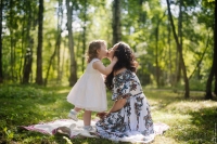 фотосессия мама и дочка